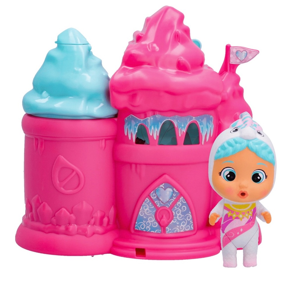 Cry Babies Magic Tears Icy World Elodie's Crystal Castle Playset. Ages 3+ NWT